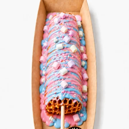 Bubble waffle stick
