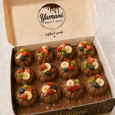 fruits mini pancakes