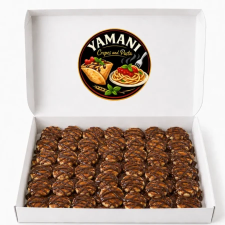 Mini pancakes chocolate