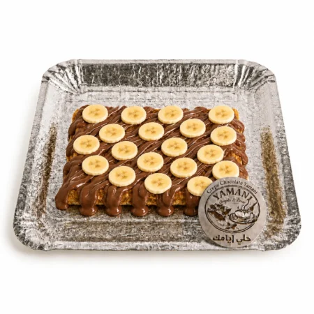 Banana waffle