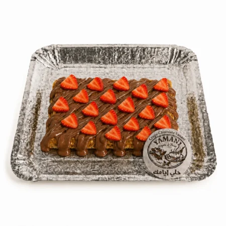 strawberry waffle