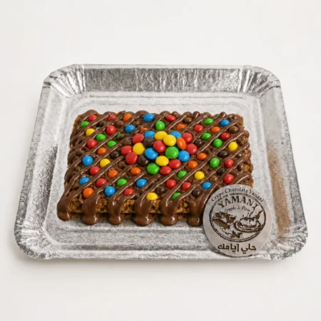 M&M's waffle