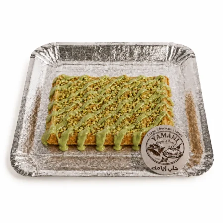 Pistachio waffle