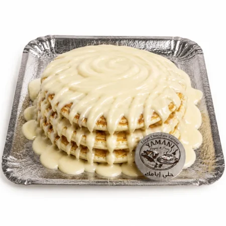 white chocolate Pancake