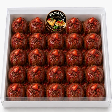 Strawberry chocolate mini pancakes