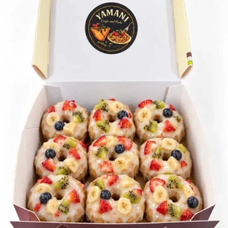mini donuts fruits